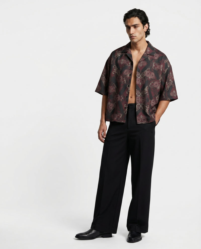 The Masquerade Boxy-Fit Cuban Shirt