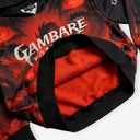 Gambare Anime Graphic Hoodie – Fiery Red Streetwear Print