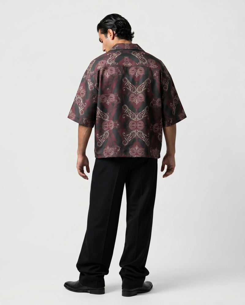 The Masquerade Boxy-Fit Cuban Shirt