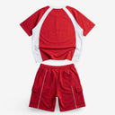 Ignite Red Heavyweight Tech-Terry Co-ord Set