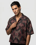 The Rebellion Tiger Boxy-Fit Cuban Shirt (Copy) CLAZZEY