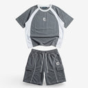 Steel Grey Heavyweight Tech-Terry Co-ord Set