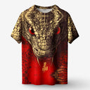 Red Venom Printed Tee - Premium Cotton Tee