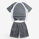 Steel Grey Heavyweight Tech-Terry Co-ord Set