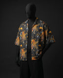 The Rebellion Tiger Boxy-Fit Cuban Shirt CLAZZEY