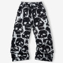 Spectral Skull Printed Baggy Pants