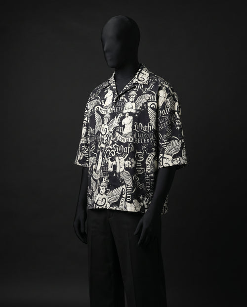 The Renaissance Boxy-Fit Cuban Shirt