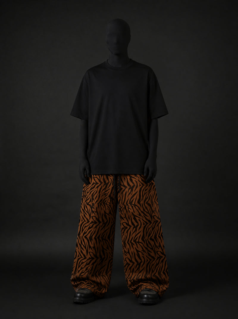 Tiger Pulse Wide Leg Trousers.