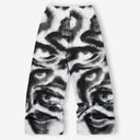 Noir Visage Printed Baggy Pants