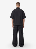 Black Utility Zip Co-ord // Tech-Nylon Series