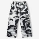 Noir Visage Printed Baggy Pants