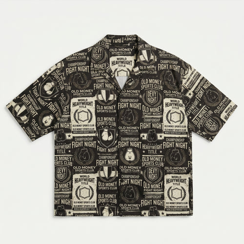 The Fight Night Boxy-Fit Cuban Shirt
