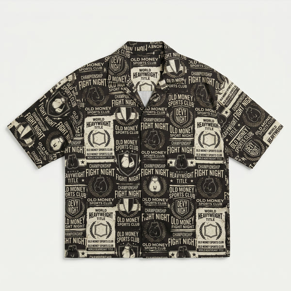 The Fight Night Boxy-Fit Cuban Shirt