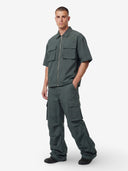 Teal Utility Zip Co-ord // Tech-Nylon Series