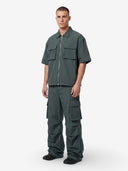Teal Utility Zip Co-ord // Tech-Nylon Series
