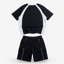 Void Black Heavyweight Tech-Terry Co-ord Set