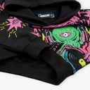 Neon Alien DJ Graphic Hoodie – Psychedelic Streetwear Print