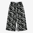 Revolt Typography Wide Leg Trousers CLAZZEY