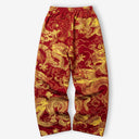 Imperial Dragon Printed Baggy Pants