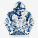 Throne of Waves Printed Hoodie