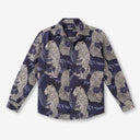 Leopard’s Lair Shacket – Luxury Jacquard Jacket