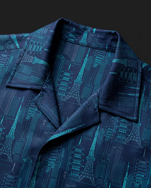 City Skyline Co-ord Set | Relaxed-Fit