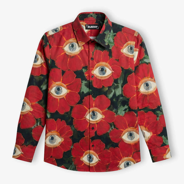 Blooming Optic Premium Gaze Cotton Shirt