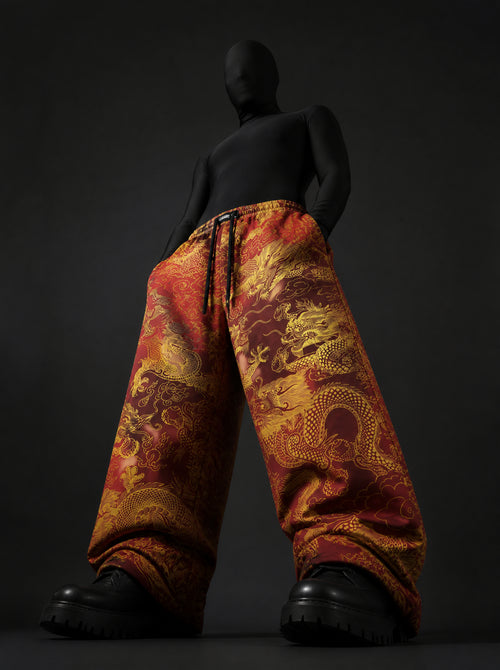 Imperial Dragon Wide Leg Trousers