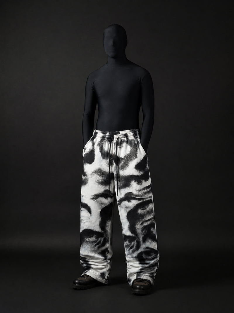 Noir Visage Wide Leg Trousers