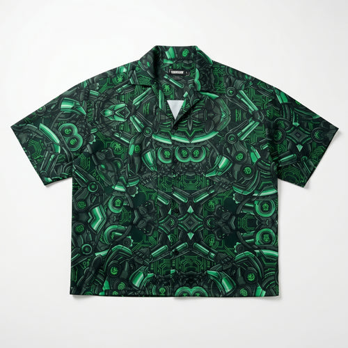 The Cybernetic Boxy-Fit Cuban Shirt