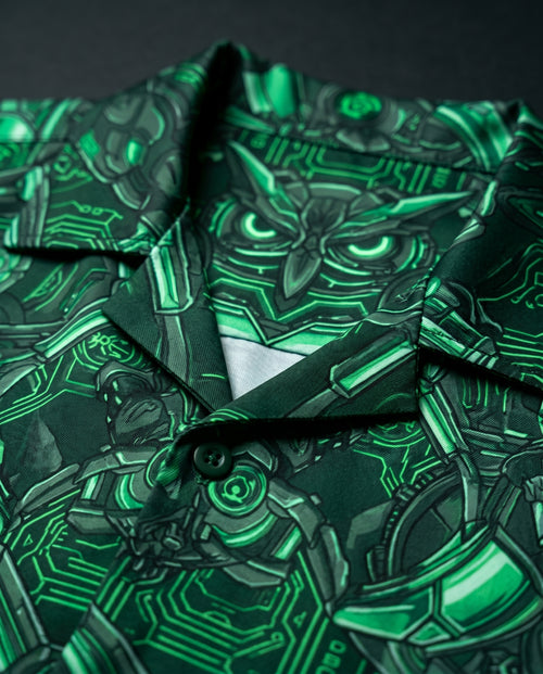 The Cybernetic Boxy-Fit Cuban Shirt