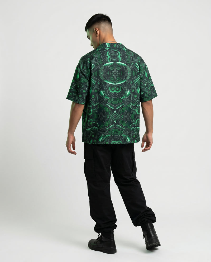 The Cybernetic Boxy-Fit Cuban Shirt