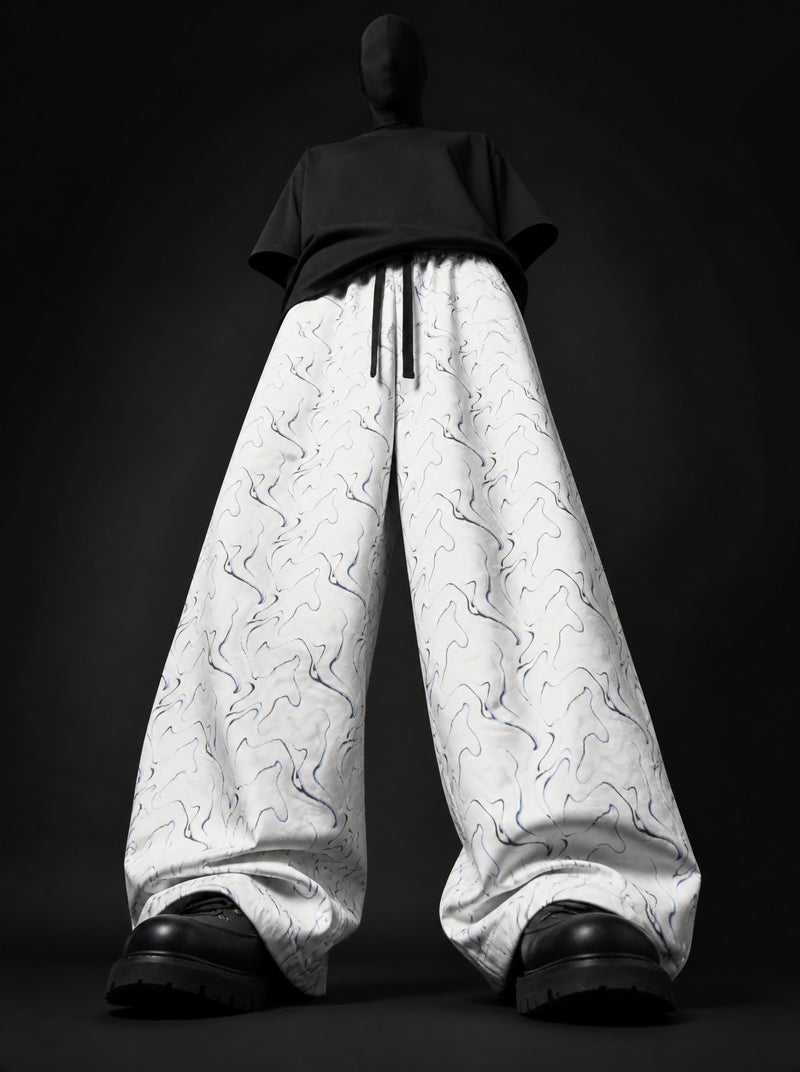 Cloud Drift Wide Leg Trousers.