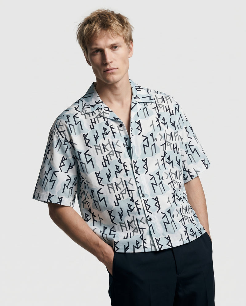 The Runic Boxy-Fit Cuban Shirt