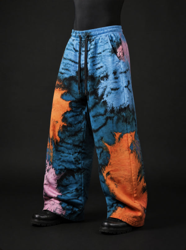 Azure Ember Wide Leg Trousers