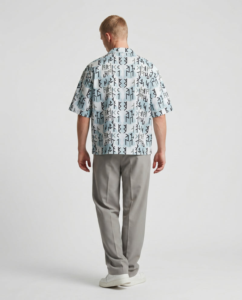 The Runic Boxy-Fit Cuban Shirt