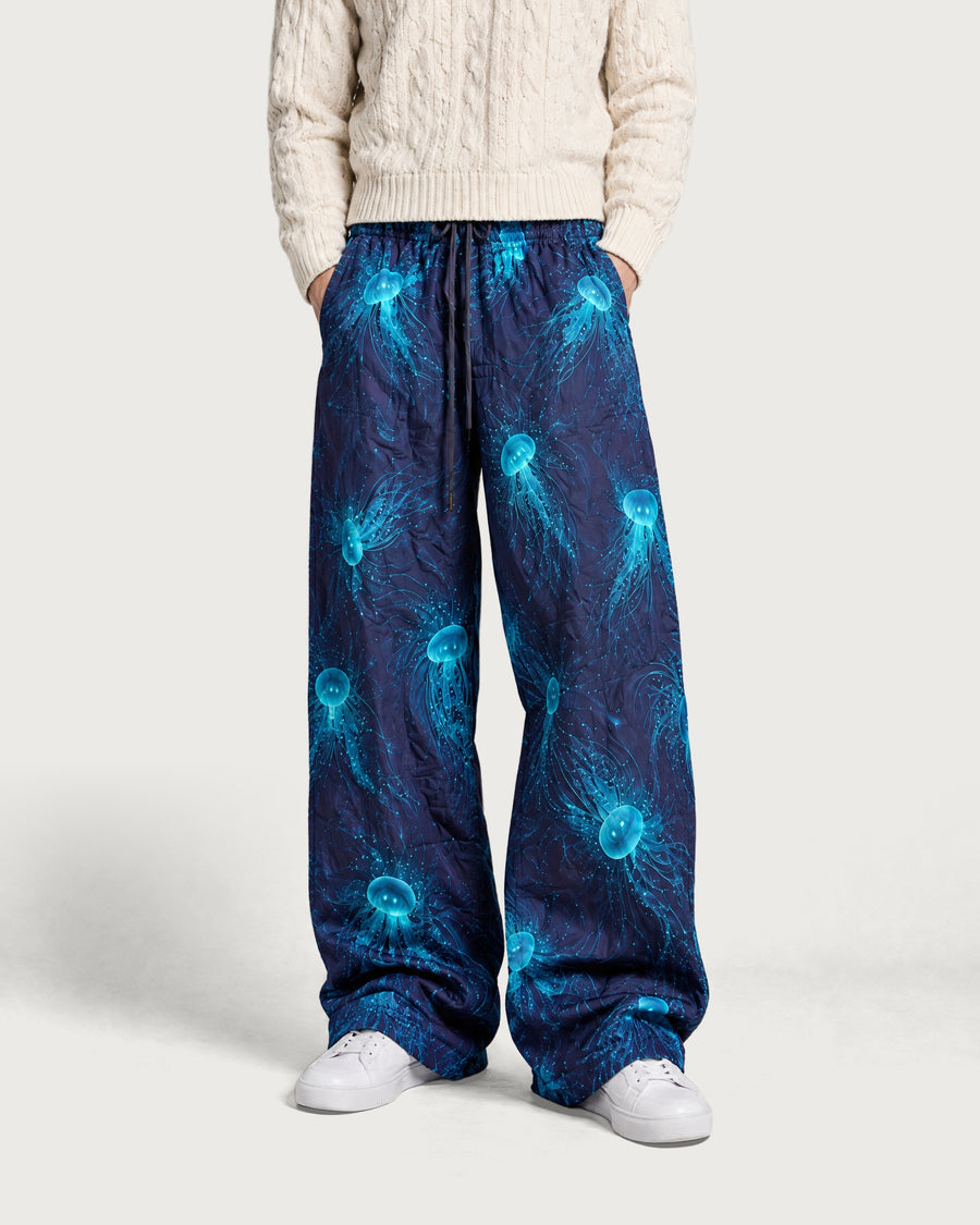 Glow Jellyfish Baggy Pants
