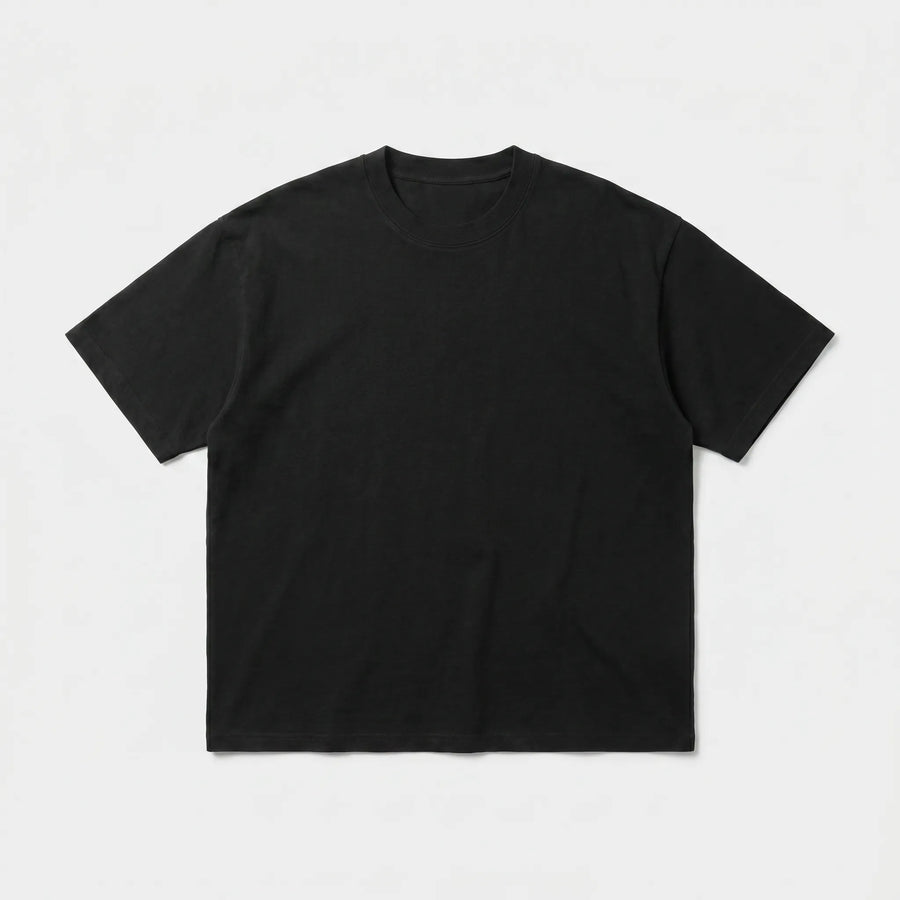 Oversized Heavyweight T-Shirt - Black