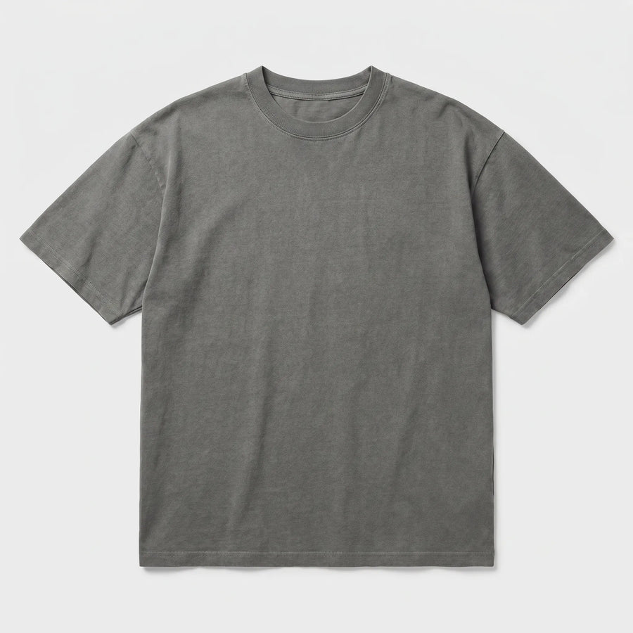 Oversized Heavyweight T-Shirt - Grey