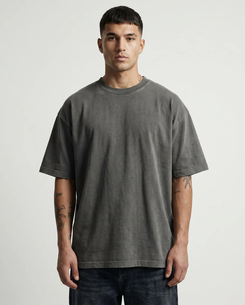 Oversized Heavyweight T-Shirt - Grey