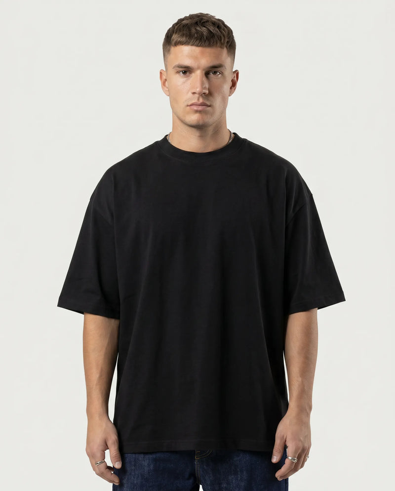 Oversized Heavyweight T-Shirt - Black