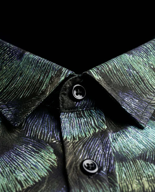 Viper Void Premium Iridescent Cotton Shirt