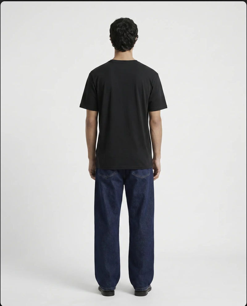 Premium Cotton Relaxed T-Shirt Black
