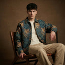 Jungle Royalty Luxury Tapestry Overshirt CLAZZEY