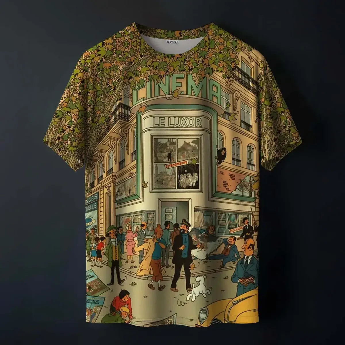 Hustle and Bustle Printed Tee