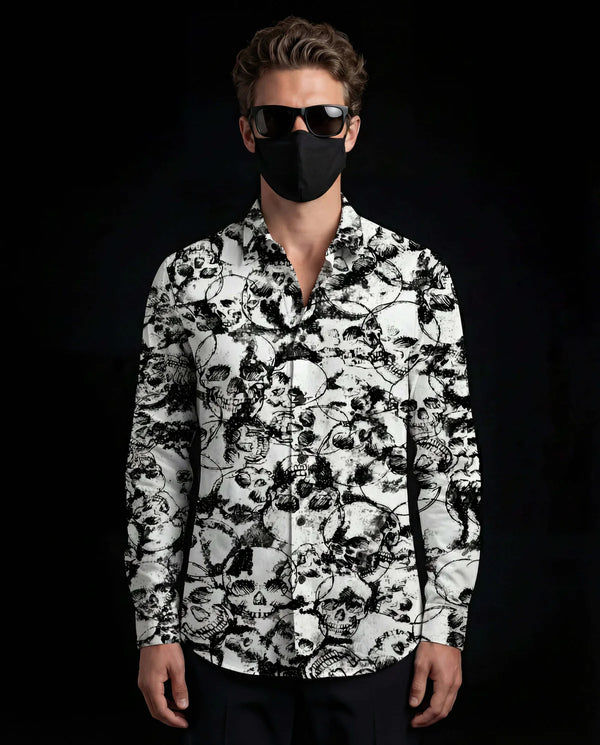 Cyber Chrome Premium Aeon Cotton Shirt