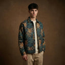 Jungle Royalty Luxury Tapestry Overshirt CLAZZEY