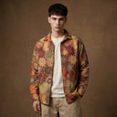 Solar Symphony Luxury Tapestry Overshirt CLAZZEY