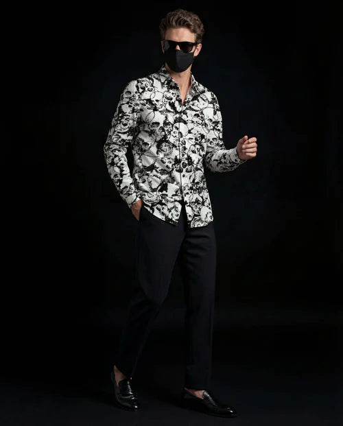 Cyber Chrome Premium Aeon Cotton Shirt