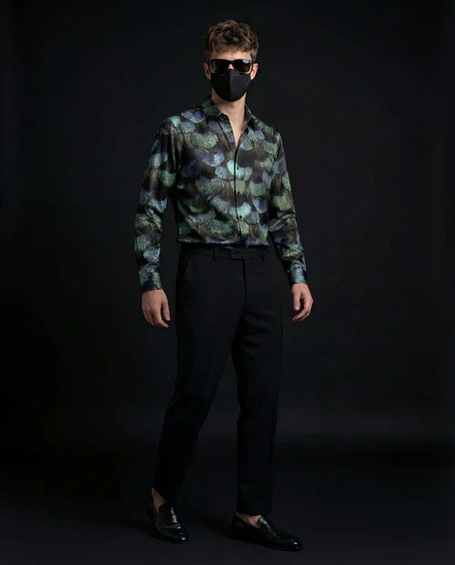 Viper Void Premium Iridescent Cotton Shirt